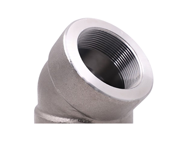 45 degree threaded elbow