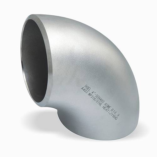 short radius 90 degree butt weld elbow